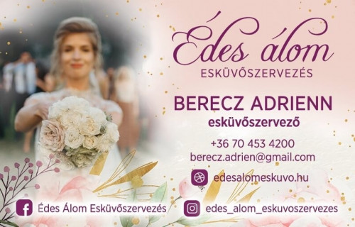 Édes Álom Esküvőszervezés Édes Álom Esküvőszervezés - esküvői szolgáltató