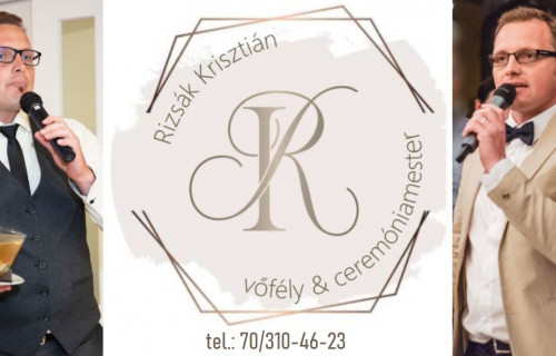 Rizsák Krisztián vőfély & ceremóniamester Rizsák Krisztián vőfély & ceremóniamester - esküvői szolgáltató