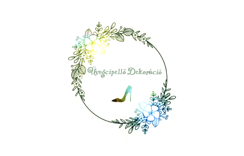 Üvegcipellő Dekoráció - esküvői szolgáltató