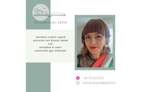 Pecsenyiczki Erika - Okleveles Szertartásvezető Pecsenyiczki Erika - Okleveles Szertartásvezető - esküvői szolgáltató