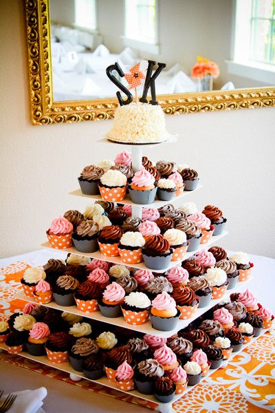 cupcake esküvő